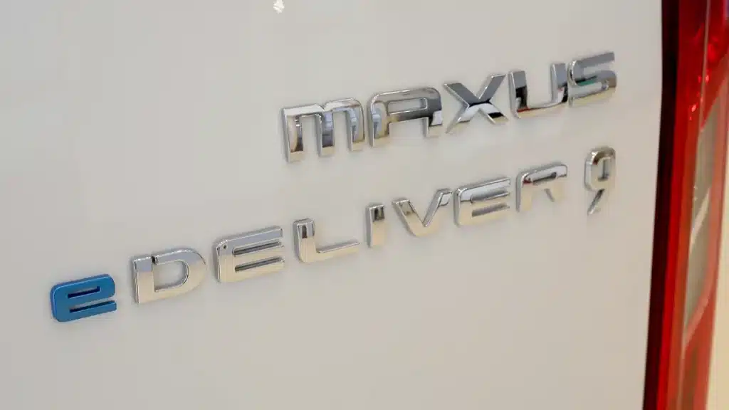 Maxus eDeliver 9 badge