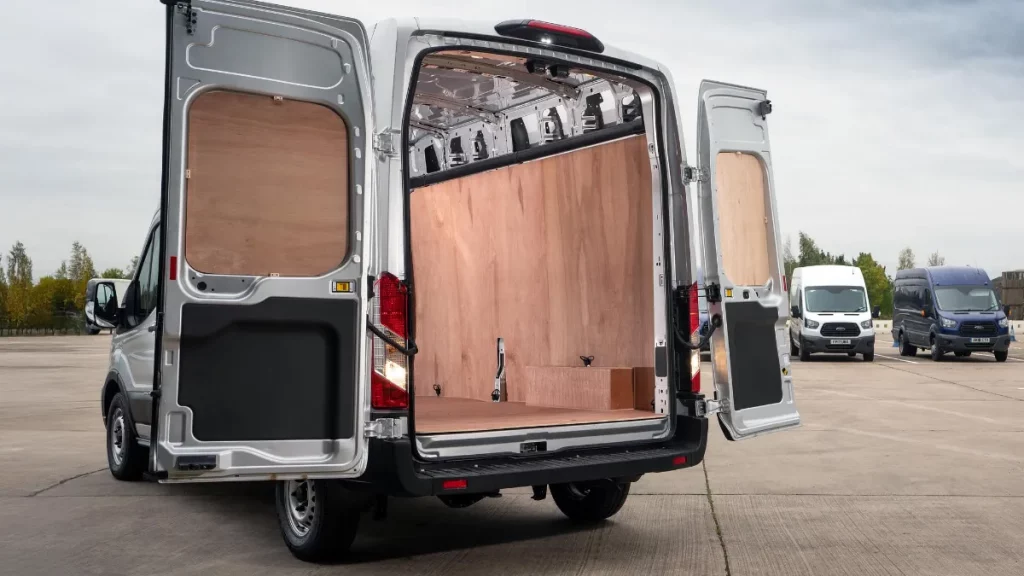 Ford Transit rear loadspace