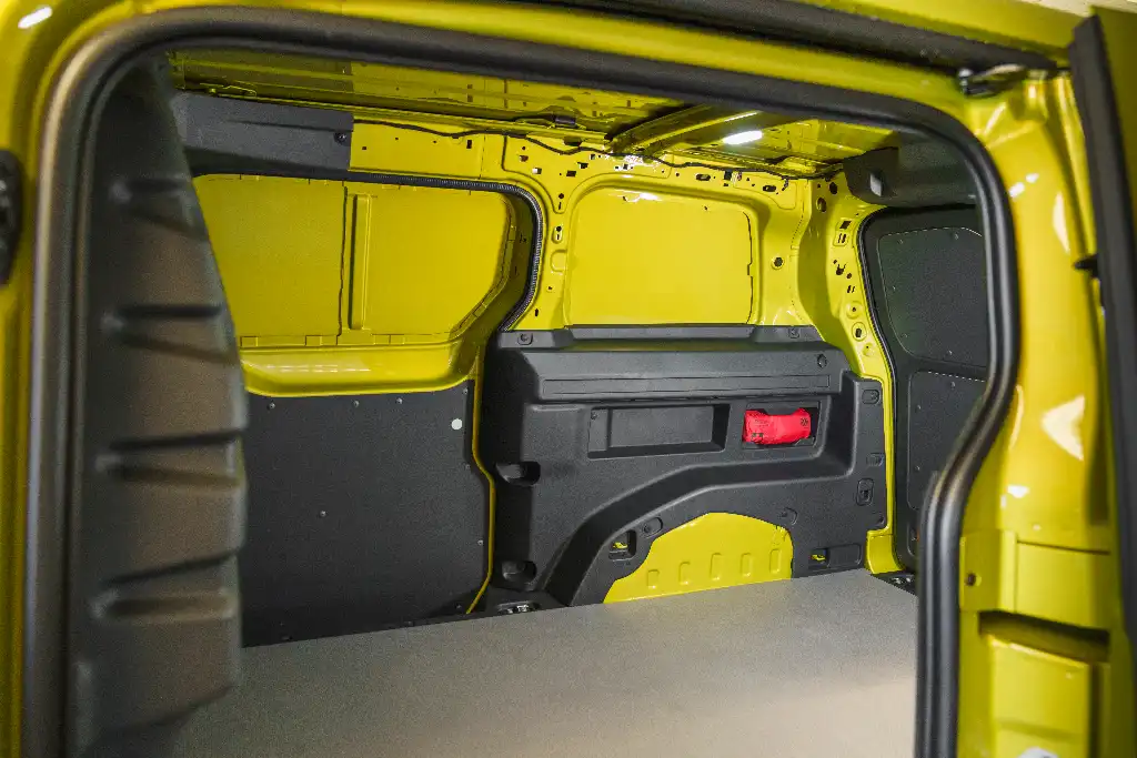 Volkswagen ID Buzz dimensions of the interior rear loadspace