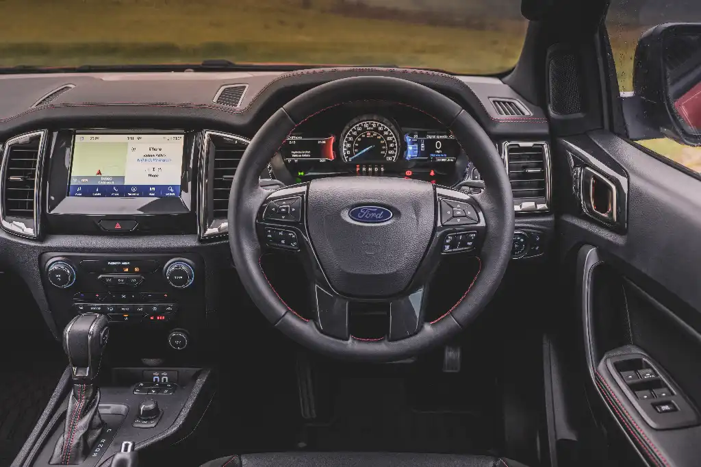 Stormtrak interior steering wheel