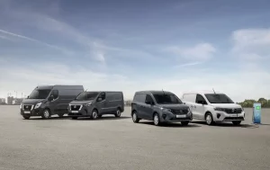 Nissan shows complete range of refreshed vans