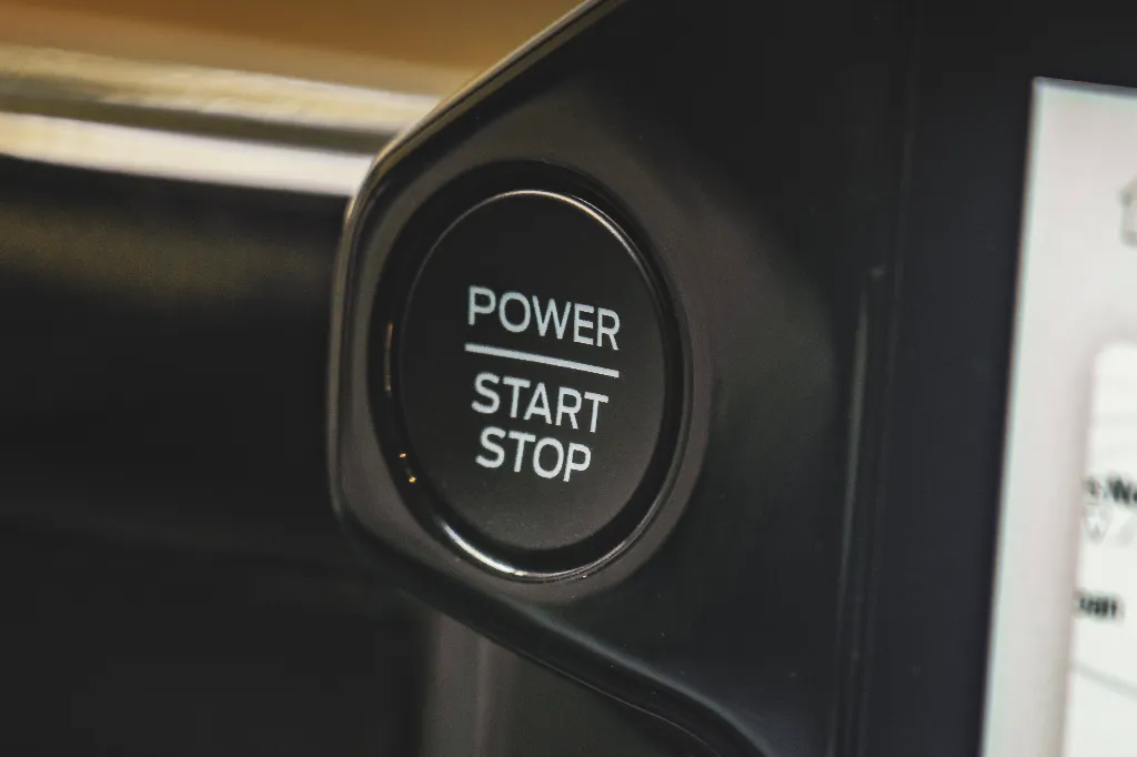 Power Start and Stop button