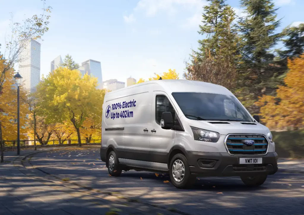 Ford E-Transit gets new 89kWh battery with 400km range - Van Reviewer
