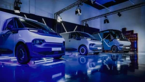 Flexis van range at launch January 2025
