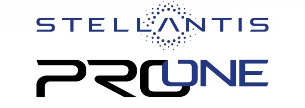 Stellantis ProOne logo on a white background