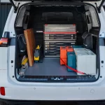 tools in the back of a van