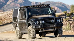 Kaiju Quartermaster monster 4x4 overlander ute made by Aussie Ineos