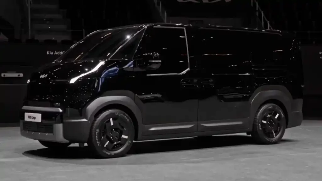 Kia PV5 Cargo dimensions at launch