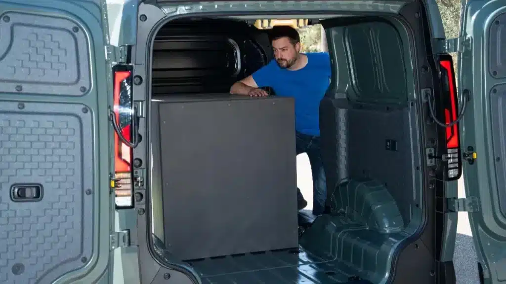 Kia PV5 dimensions with George Barrow