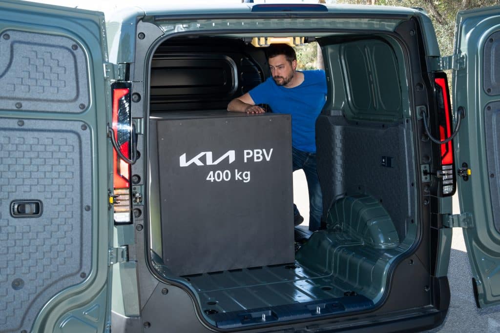 Kia PV5 gross weight