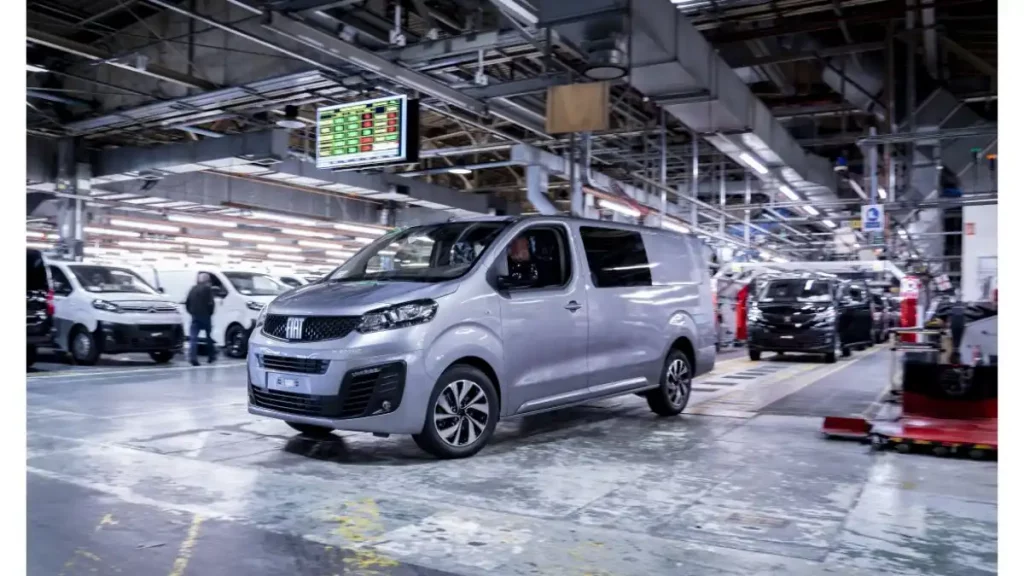 Fiat Scudo being made at Vauxhall Luton plant