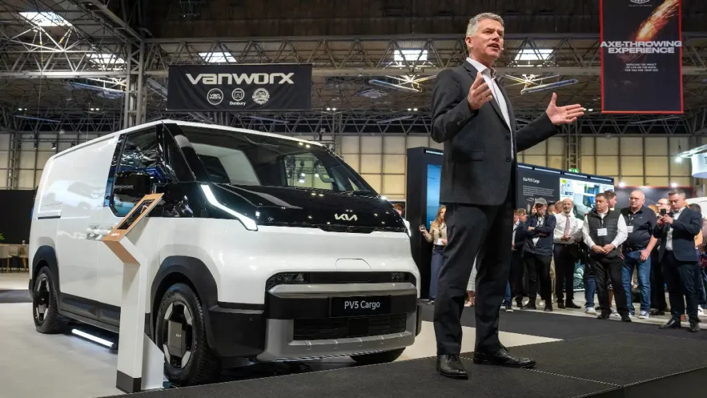 Kia PV5 and Paul Philpott