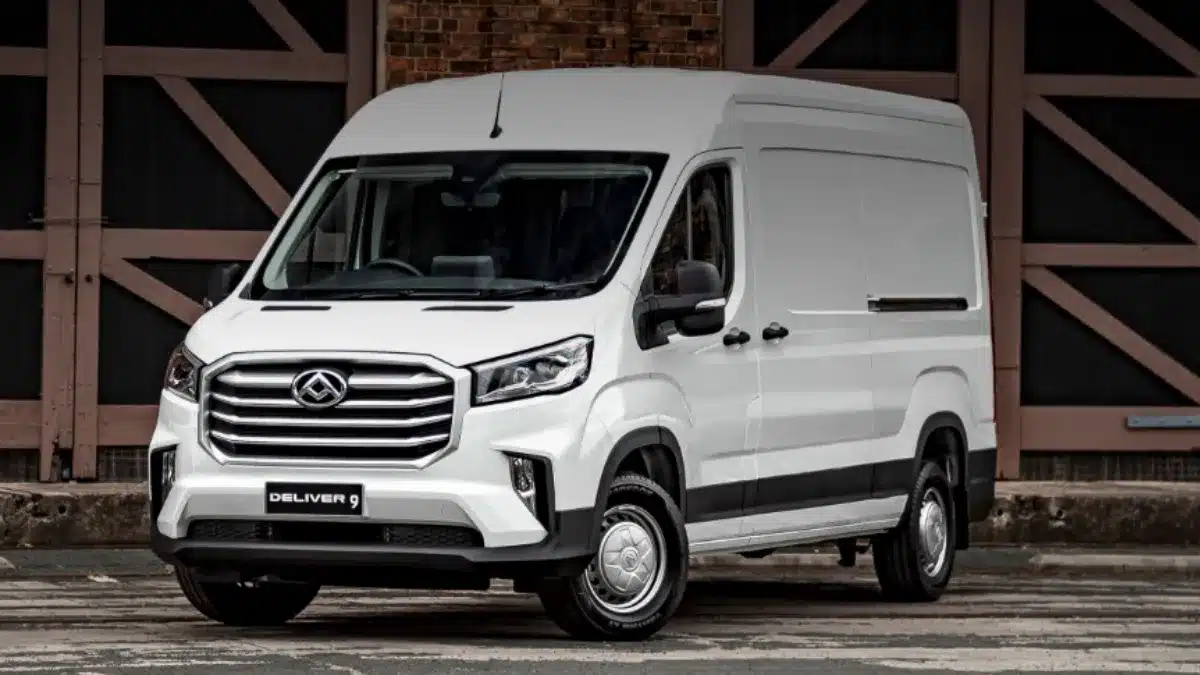 Maxus Deliver 9 van weight
