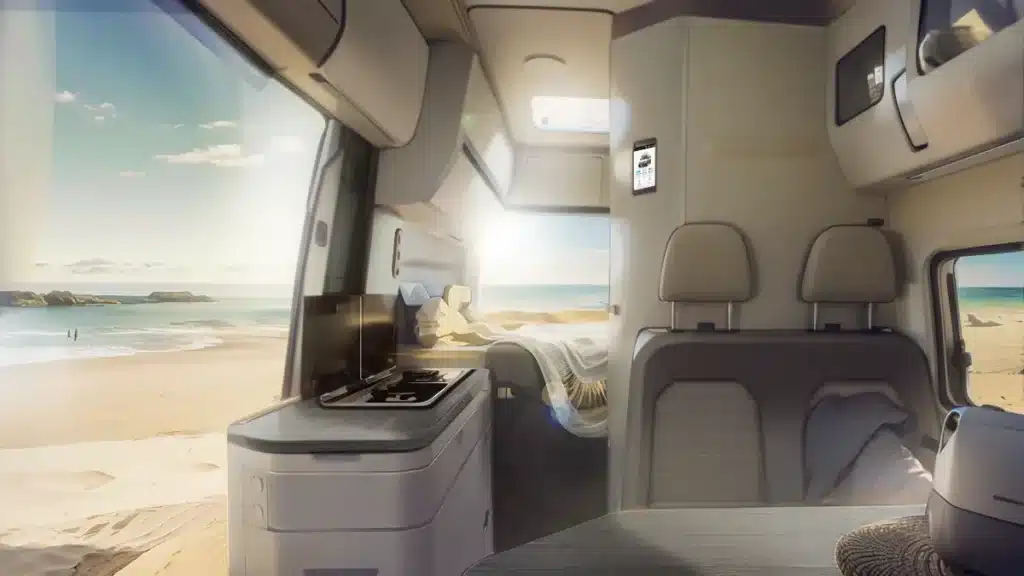 VW Grand California 2025 interior 