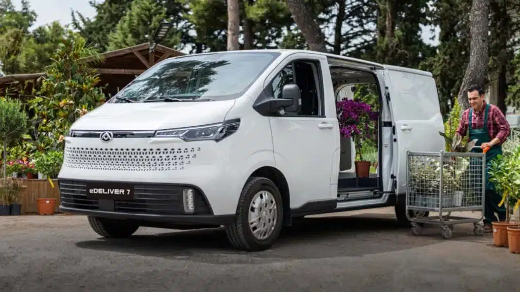 Maxus eDeliver 7 dimensions