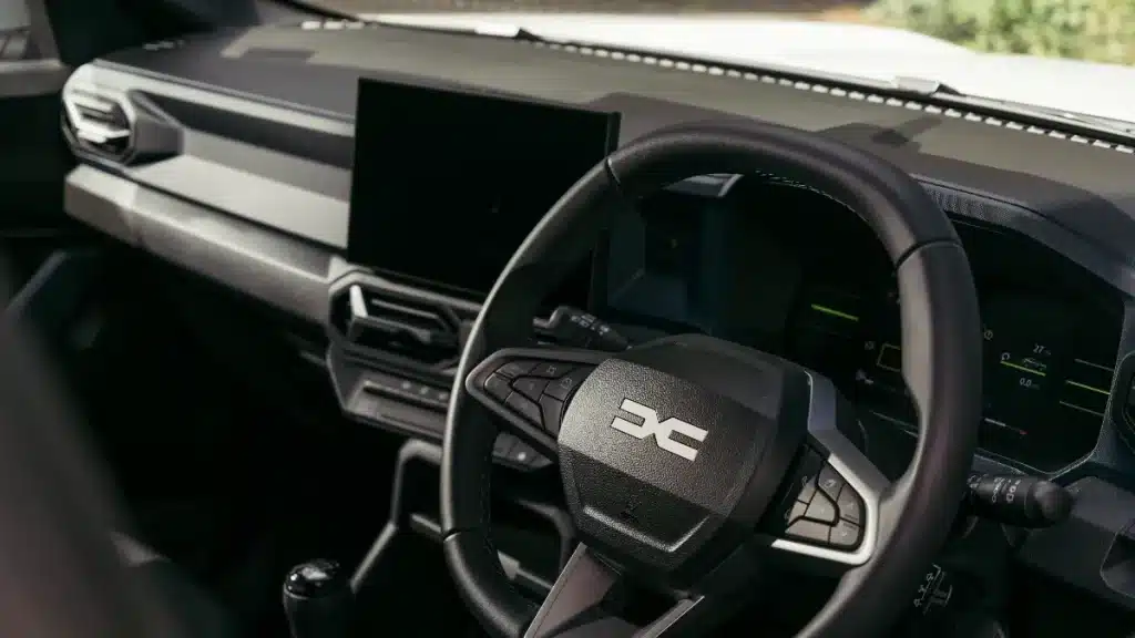 Dacia Duster Cargo interior