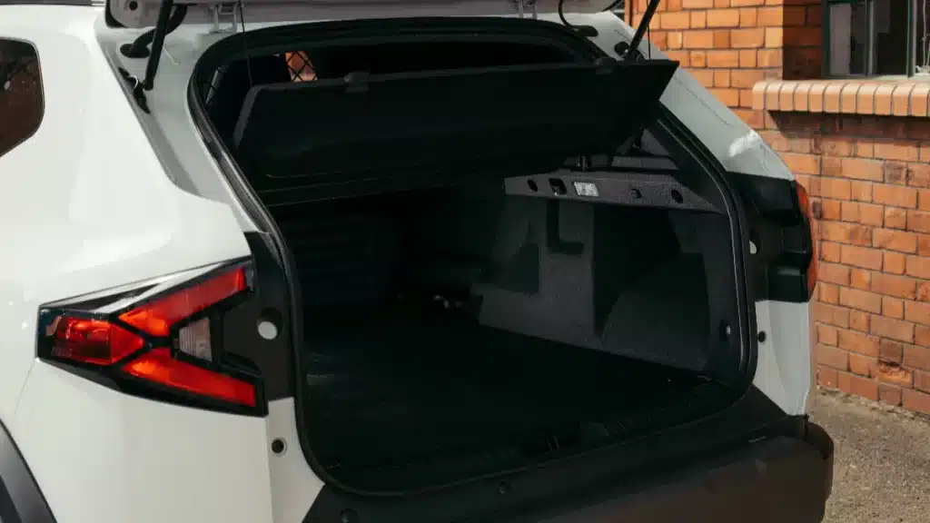Dacia Duster Cargo load space size