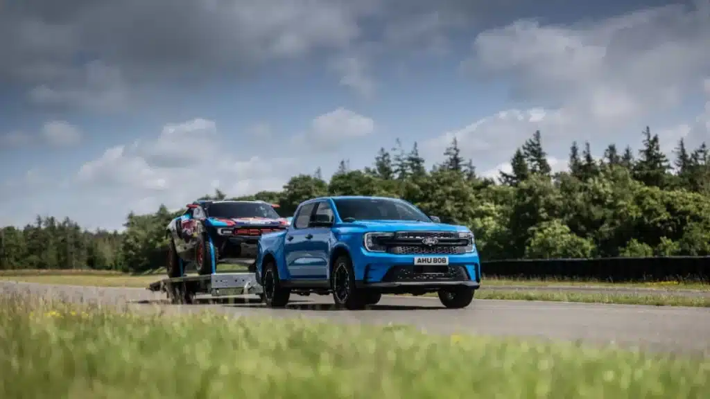 Ranger MS-RT PHEV towing