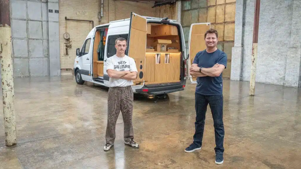 Jack Lydon and George Clarke