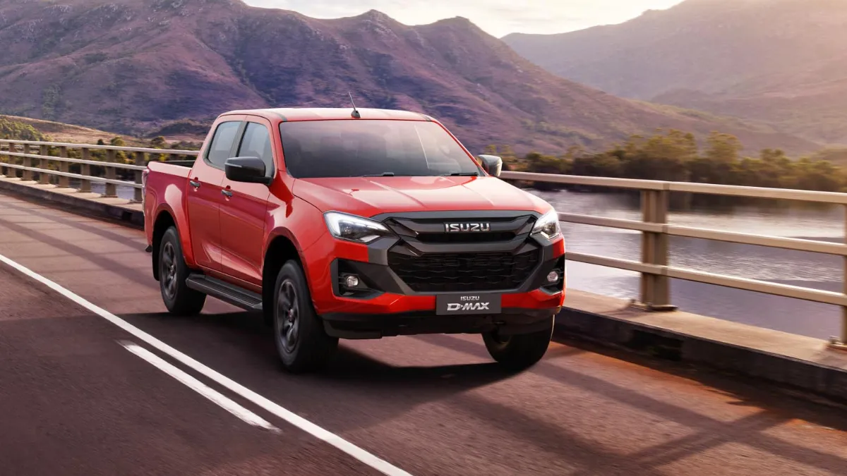 D-Max on a bridge