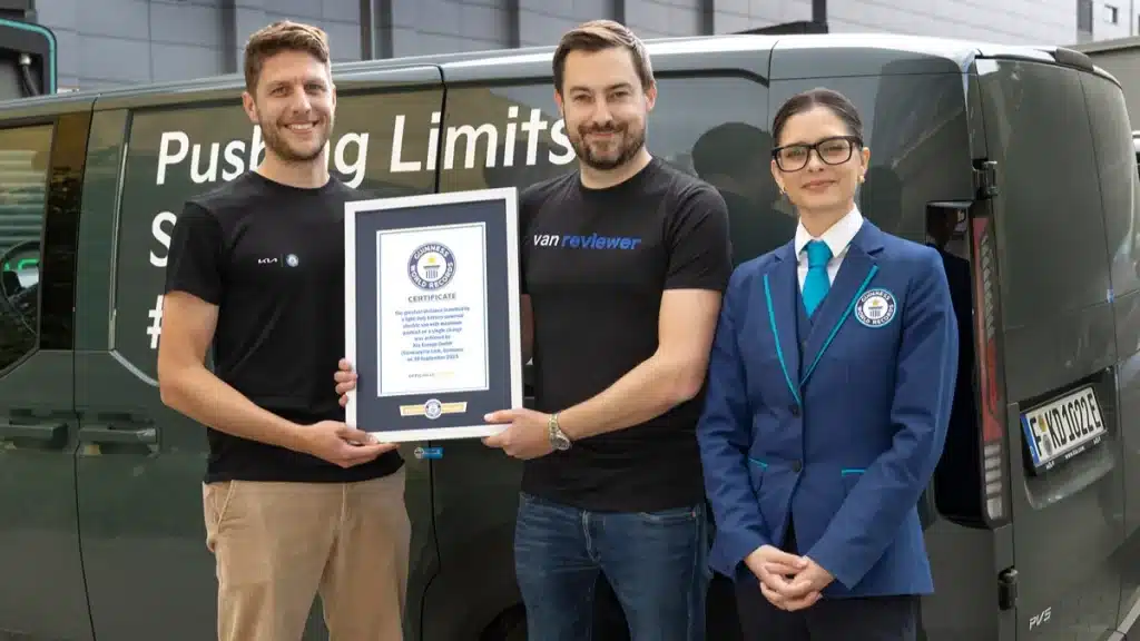 Guinness World Record presentation