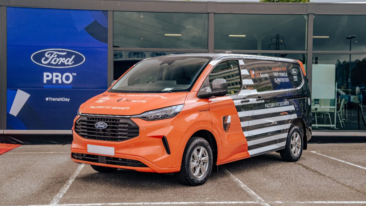 TVL Ford Transit Custom lock security