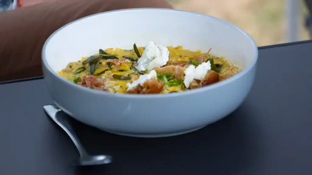 Braised squash dish