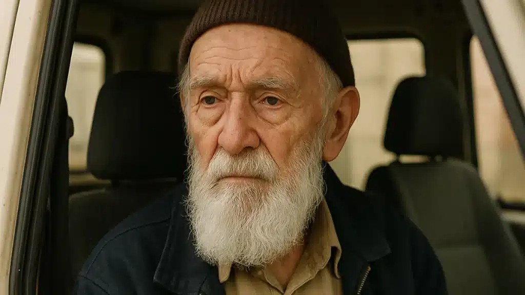 really old man van tester