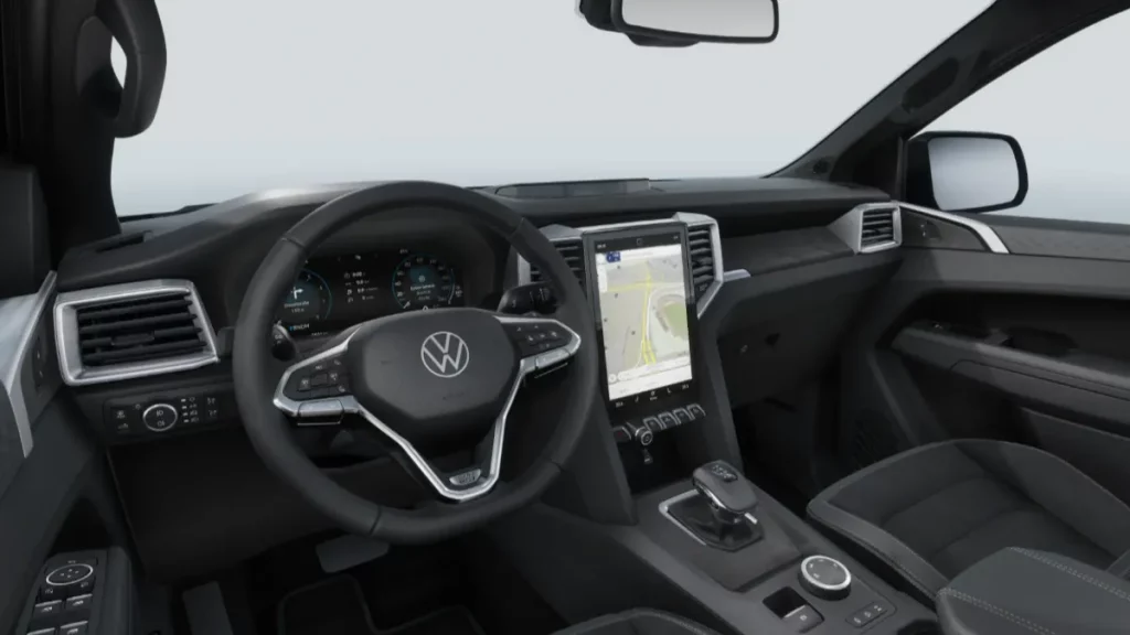 Amarok Dark Label interior