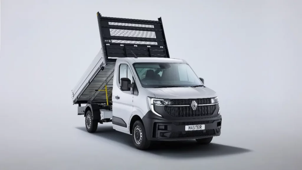 Renault Master off the shelf conversion tipper