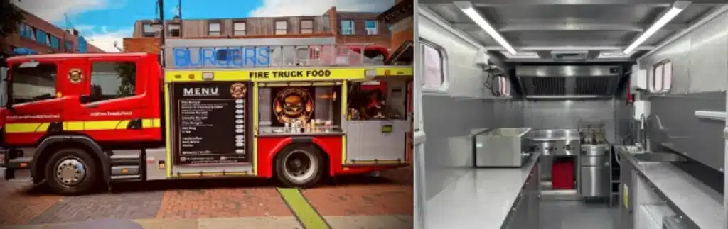 Special recognition Fire engine cafe