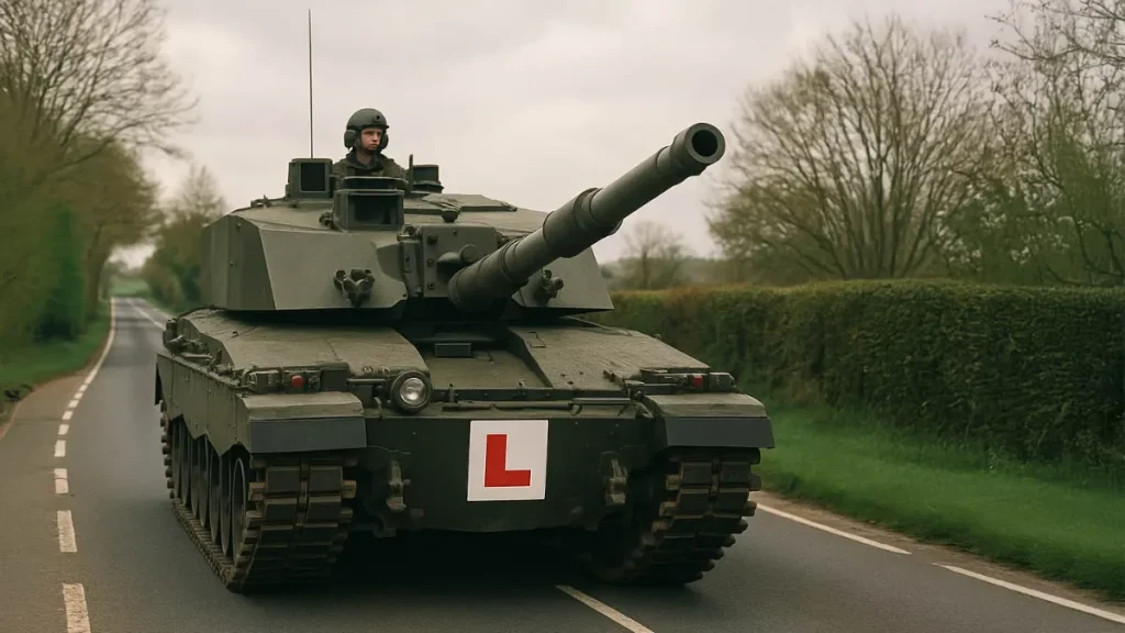 Tank L-plate