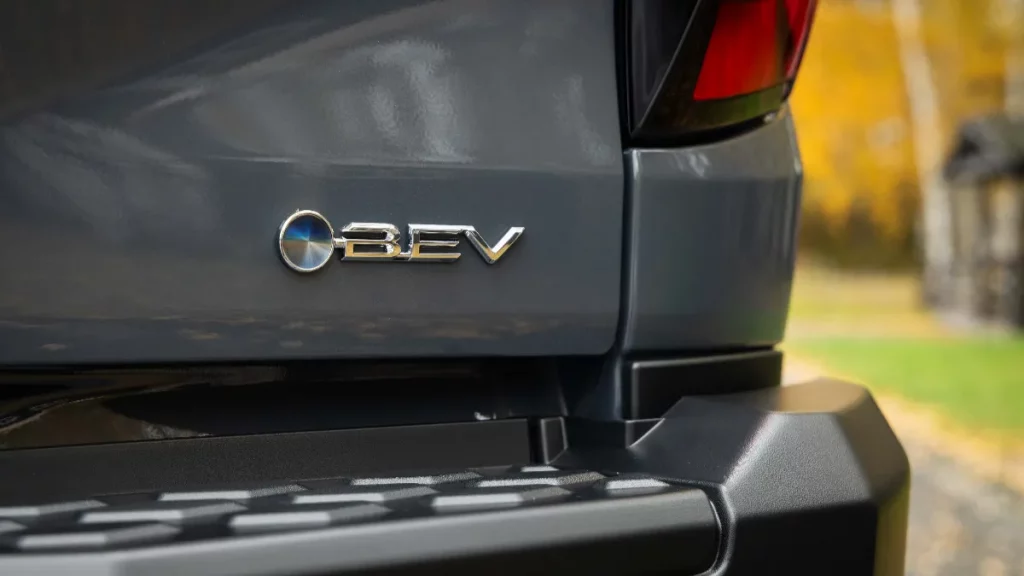 Toyota BEV hilux badge