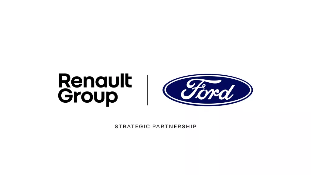 Renault Group and Ford strategic alliance partnership logo