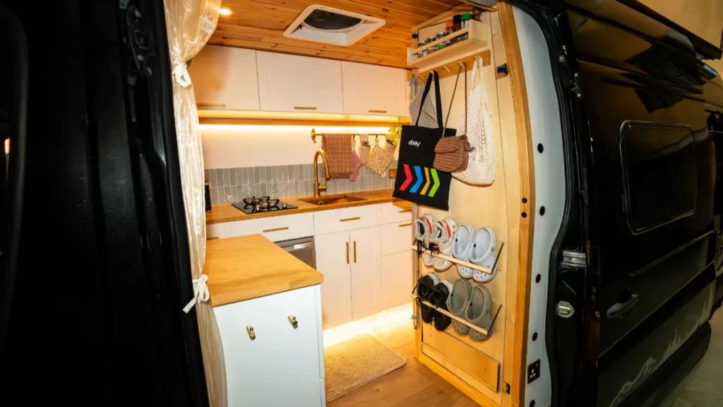 Camper conversion winner interior