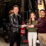 George Clarke with eBay Van Conversion 2025 winners