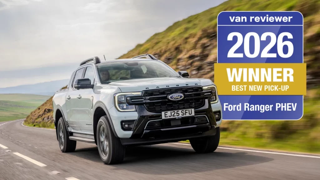 Van Reviewer Awards 2026 Ford Ranger PHEV Best New Pick-Up