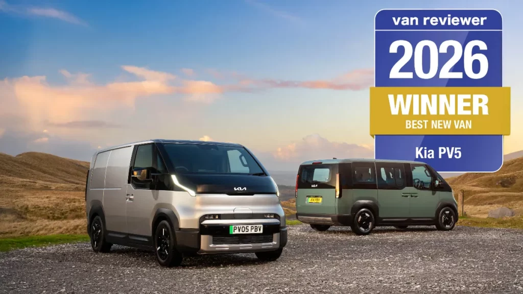 Kia PV5 Van Reviewer Best New Van 2026