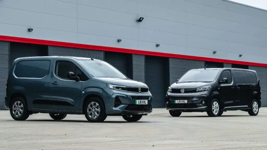 Vauxhall combo and Vivaro vans