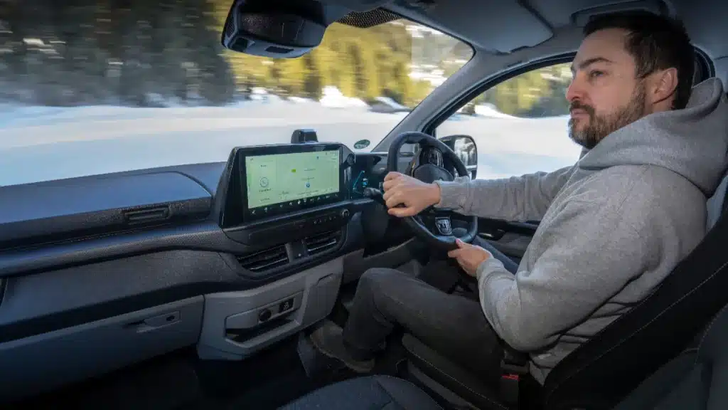 E-Transit Custom all-wheel-drive driven and reviewed by George Barrow