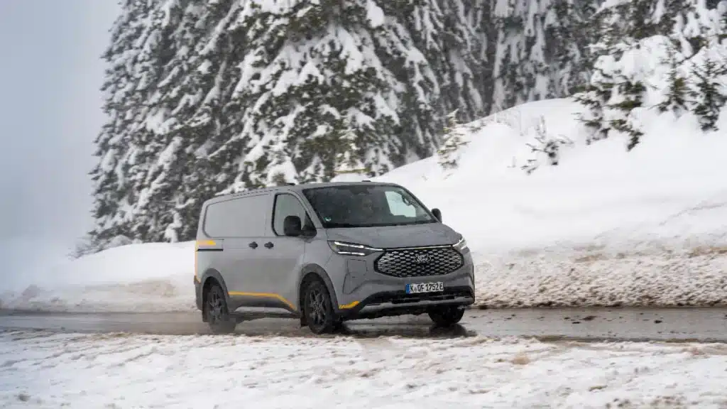 Ford E-Transit Custom all wheel drive review