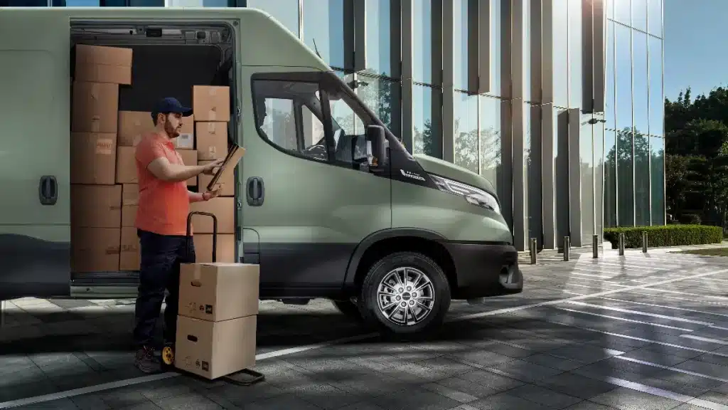 Iveco Daily delivery driver