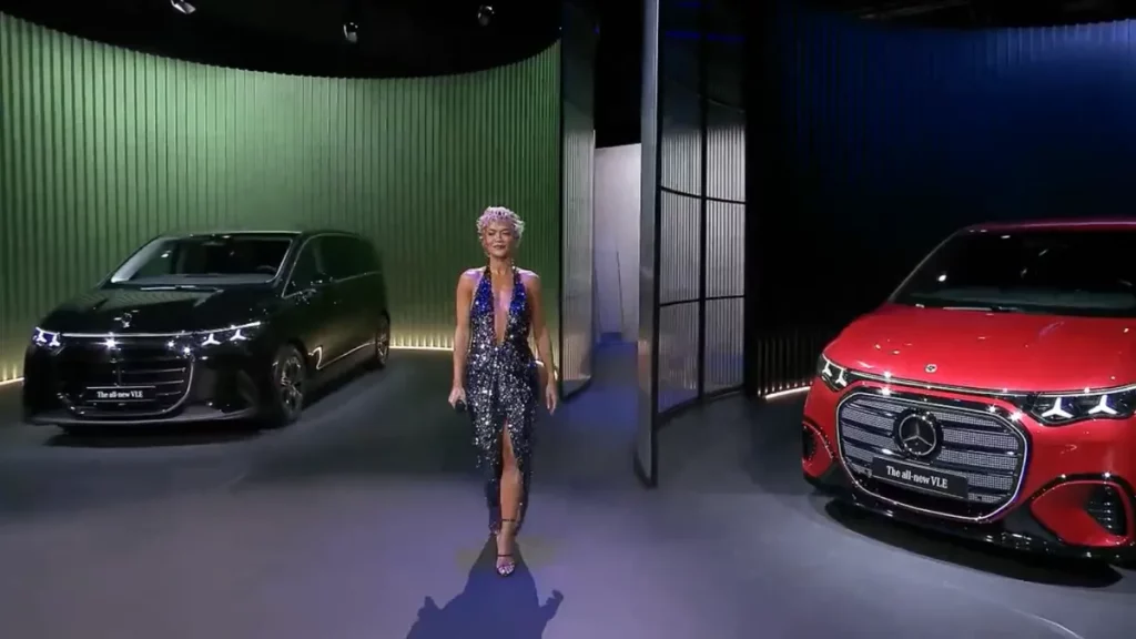 Mercedes VLE launch Rita Ora