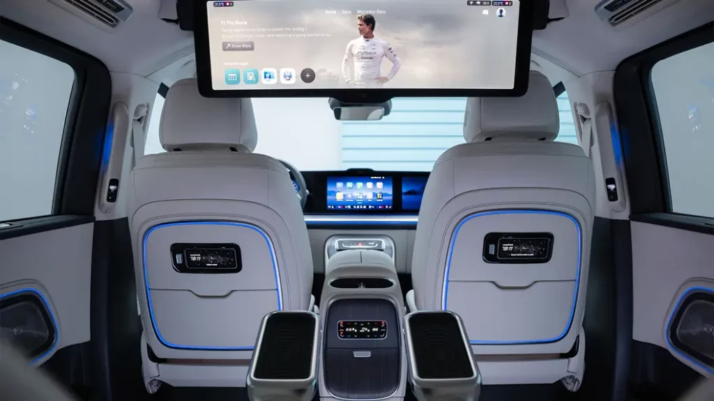 Mercedes VLE infotainment