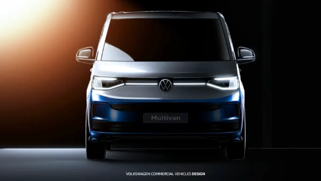 VW Multivan design preview 2026