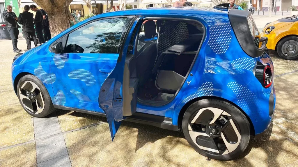 Twingo Cargo rear loadspace