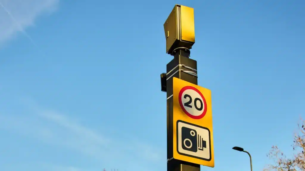 4D speed camera in 20mph zone