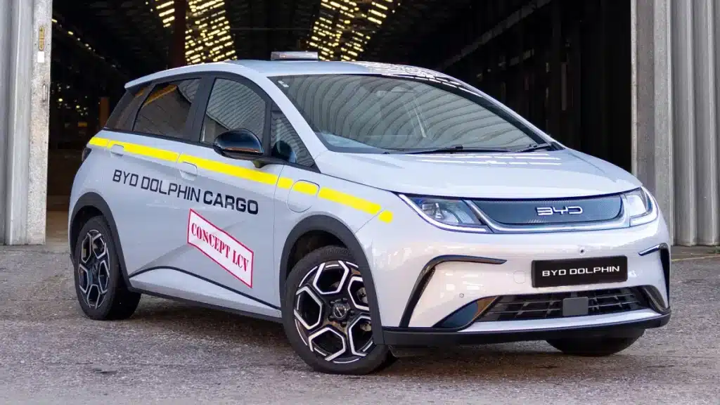 BYD DOLPHIN Cargo e-Van conversion