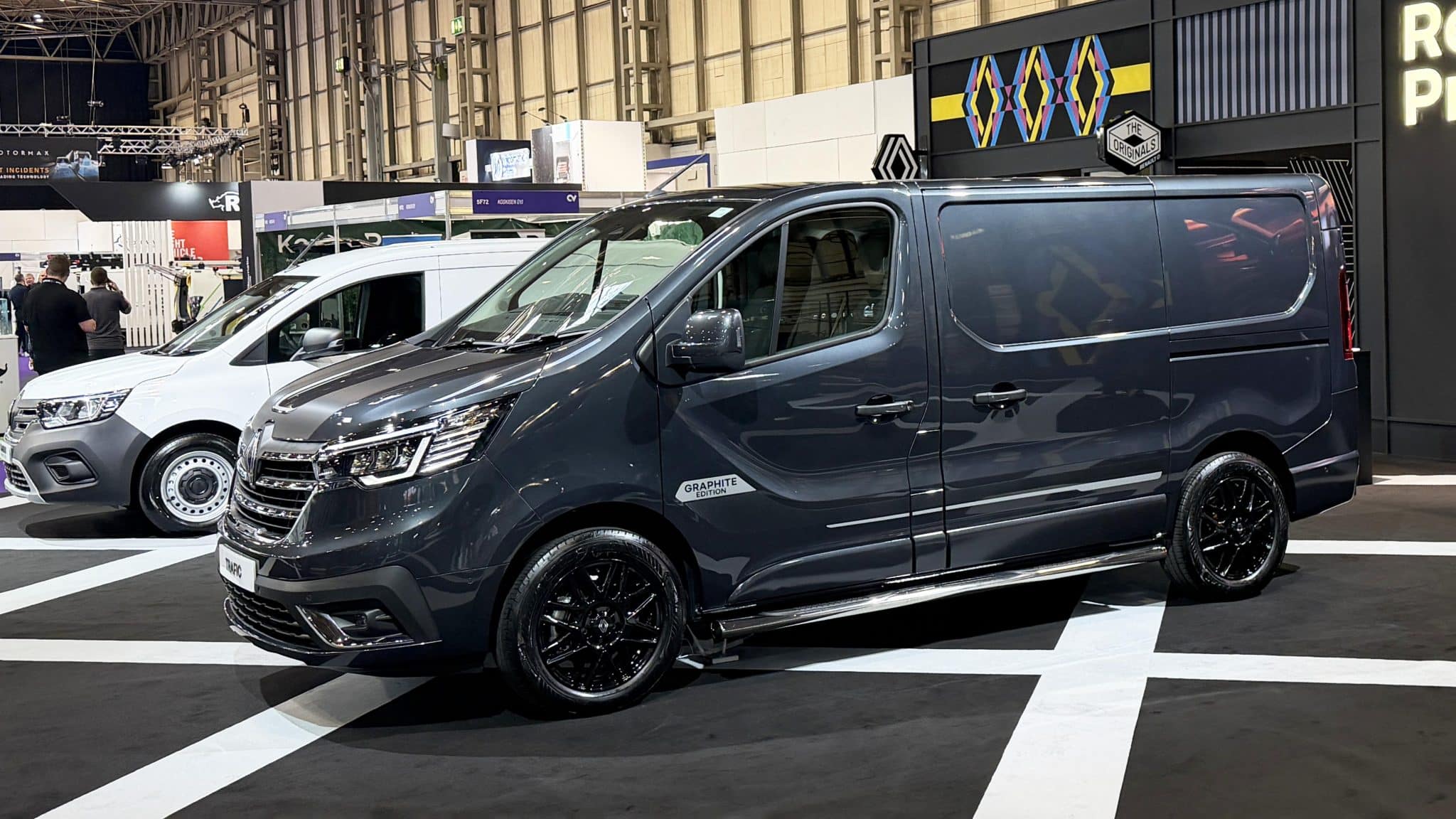 Renault Trafic Graphite Edition at the CV Show