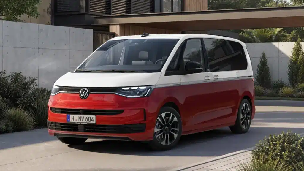 Vw Caravelle up close